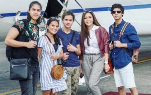 Liburan Bareng Keluarga Maia Estianty, Marsha Aruan Bikin Iri Netter