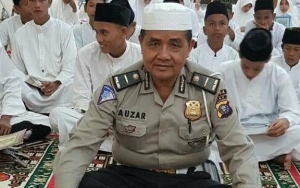Ipda Auzar yang Gugur Diserang Terduga Teroris di Riau Orang Saleh dan Guru Ngaji