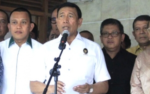 Menko Polhukam Wiranto Minta Masyarakat Tidak Curiga Bantuan Negara Lain Terkait Aksi Terorisme