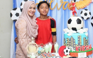 Bikin Adem, Okie Agustina Rayakan Ulang Tahun Kiesha Bareng Pasha-Adelia