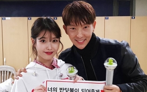 Bahagianya Lee Jun Ki Dikirimi IU Truk Dukungan di Lokasi Syuting 'Lawless Lawyer'