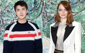 Bertemu Emma Stone Cs di Acara Fashion, Sehun Terpilih Lagi Jadi Pria Berbusana Terbaik