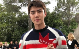 Dipilih Jadi Pria Berbusana Terbaik Oleh Vogue, Sehun Pamer Foto ini