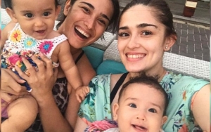Pose Gendong Anak, Alexandra Gottardo dan Yasmine Wildblood Disebut Kembar