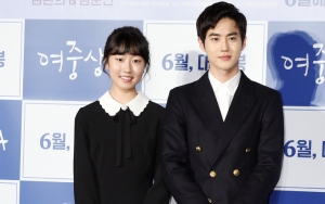 Pertama Kali Beradu Akting, Suho dan Kim Hwan Hee Pose Keren di Majalah