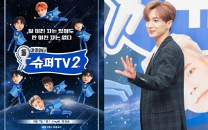 Promosi 'Super TV' Season 2, Leeteuk Pamer Wajah Member SuJu di Layar TV
