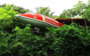 Hotel Costa Verde, Terbuat Dari Pesawat Asli
