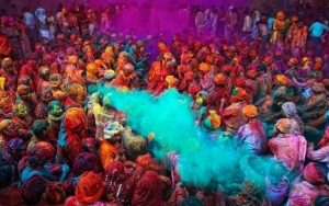 Festival Holi di India
