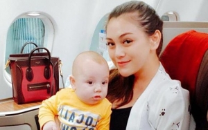 Celine Evangelista Sandingkan Foto Masa Kecilnya dengan Sang Bayi Bule, Mirip?