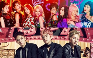 SNSD dan EXO-CBX Kolaborasi dengan Brand Sepatu, Versi Limited Edition Siap Dirilis