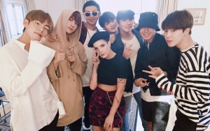 Kunjungi Korea, Halsey Reunian dengan BTS dan Pamer Foto Kocak Ini