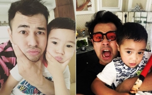 Bikin Ketawa, Raffi Ahmad dan Rafathar Kompak Jahili Nagita Slavina