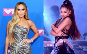Selfie Bareng, Jennifer Lopez dan Ariana Grande Dibilang Kembar