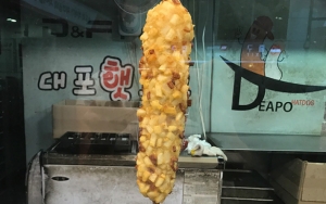 Teokkebi Hot Dog yang Lagi Hits Banget
