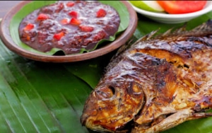 Ikan Bakar Sambal Stroberi