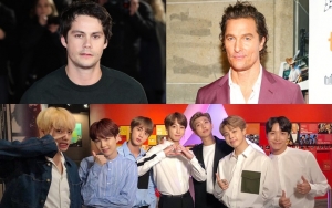 Tertangkap Kamera Fans, Serunya Dylan O'Brien dan Matthew McConaughey Nonton Konser BTS
