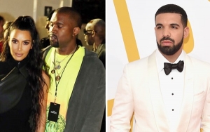 Gara-Gara 'In My Feelings', Kanye West Minta Drake Jauhi Kim Kardashian