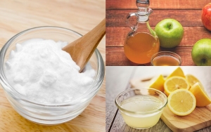 Masker dari Campuran Baking Soda, Cuka Sari Apel, dan Air Perasan Lemon
