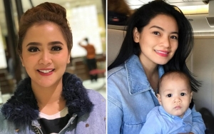 Foto Bareng Vega Darwanti, Pose Bayi Titi Kamal Bikin Netter Gemas