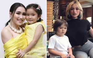 Pamer Foto Ini, Lirikan Putra Jessica Iskandar ke Anak Ayu Ting Ting Jadi Sorotan