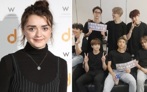 Dukung Jungkook, Bintang 'Game of Thrones' Maisie Williams Hadiri Konser BTS