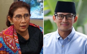 Viral Video Menteri Susi Marah, Sandiaga Uno: Nanti Dibicarakan Sebelum Saya Ditenggelamkan