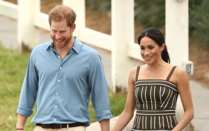 Diguyur Hujan Saat Beri Pidato, Manisnya Meghan Markle Payungi Pangeran Harry