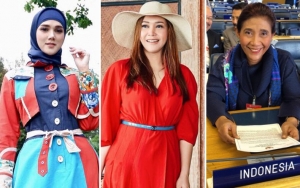 Mulan Jameela Bak Gerak Jalan di Catwalk, Netter Bandingkan dengan Maia Estianty-Menteri Susi
