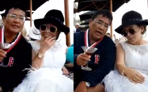 Hotman Paris Hutapea Minta Dicium, Ekspresi Aspri Cantik Jadi Sorotan Netter