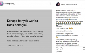 Lama Hidup Bersama dan Demi Anak, Alasan Regina Bertahan?