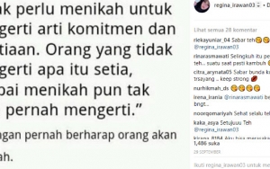 Regina Ragukan Kesetiaan Charly?