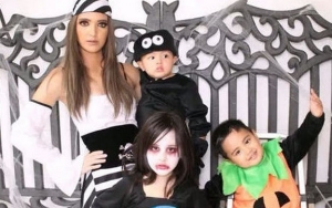 Begini Kostum Halloween Nia Ramadhani dan Anak-anaknya