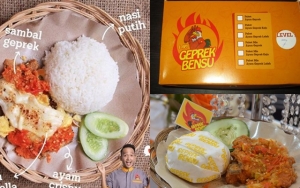 Geprek Bensu Milik Ruben Onsu Telah Memiliki Banyak Cabang