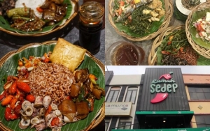 Rumah Sedep dengan Menu Makanan yang Sangat Banyak