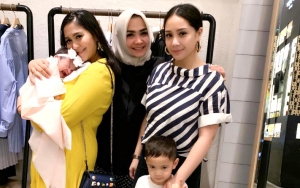 Nagita Slavina Rela Pasang Muka 'Jelek' Demi Asuh Buah Hati Marsha Tengker, Netter Malah Gemas