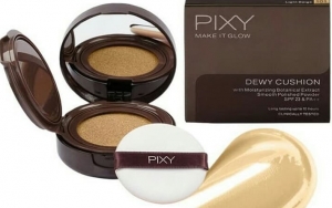 Tampil Glowing a La Cewek Korea Dengan Pixy Make It Glow Dewy Cushion
