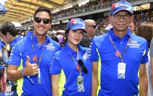 Hamil, Raisa Diajak Hamish Daud Nonton MotoGP di Malaysia