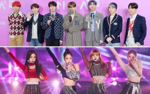 BTS Asyik Fanboying Black Pink di MMA 2018, V Paling Semangat 
