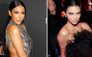 Kim Kardashian dan Kendall Jenner Pakai Baju Kembar, Mana yang Lebih Seksi?