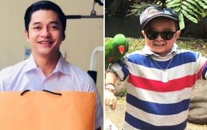 Adly Fairuz Gendong Daus Mini, Netter Ngakak Dikira Anak