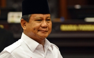 Hadiri Kopi Darat Naik Ojek Online, Sepeda Motor dan Helm Prabowo Jadi Sorotan