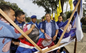 Wiranto Dinilai Sepelekan Kasus Perusakan Atribut, Demokrat Gelar Rapat Darurat Bahas Hal Ini