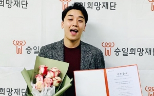 Jawab Tantangan Kang Daniel, Seungri Donasi Rp 1,2 Miliar Lewat Ice Bucket Challenge