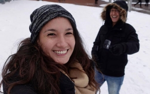 Bak Pengantin Baru, Begini Kekonyolan Nadine Chandrawinata-Dimas Anggara Saat Liburan di Finlandia