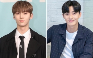 Kerap Dibilang Mirip, Hwang Minhyun Adu Ganteng Bareng Park Seo Joon di Backstage Konser