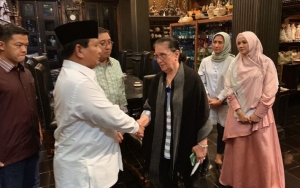 Juru Kampanye Ditahan, Prabowo Kunjungi Ibunda dan Istri Ahmad Dhani Berikan Dukungan Moral