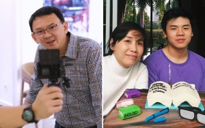 Ahok Nyanyikan Lagu Cinta Rayakan Imlek, Veronica Tan Bahagia Potong Rambut Putra Sulung