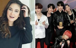 Luna Maya Jadi Fangirl BTS di Grammy Awards 2019, Ngaku Super Gemas pada Rap Monster