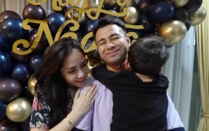 Nagita Mewek Alami Insiden di Ultah ke-31, Raffi Romantis Cium Kening dan Puji Kue Buatan Istri