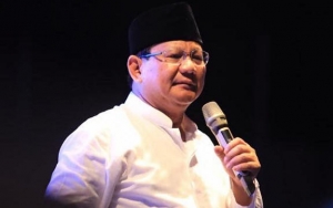 Prabowo Minta Pidatonya Soal Kekayaan Indonesia Mengalir ke Luar Negeri Direkam Wartawan